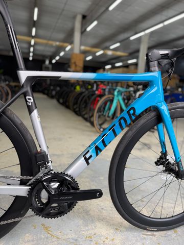Gebrauchtes Factor O2 Di2 2024 Road & Gravel, Blau — Bild 12 von 24