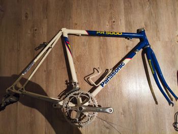 Used Panasonic Custom Frameset 1992 Road & Gravel, White — image 5 of 5