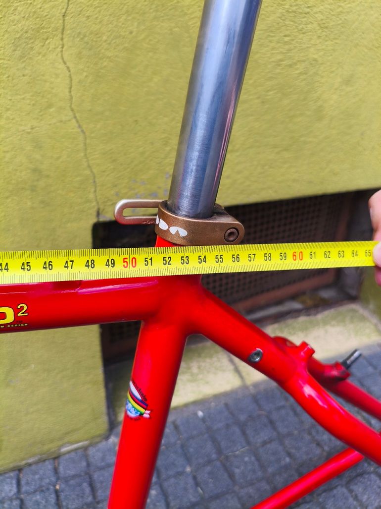 Gebrauchtes Cannondale Custom Frameset 1996 Mountainbike, Rot — Bild 3 von 10