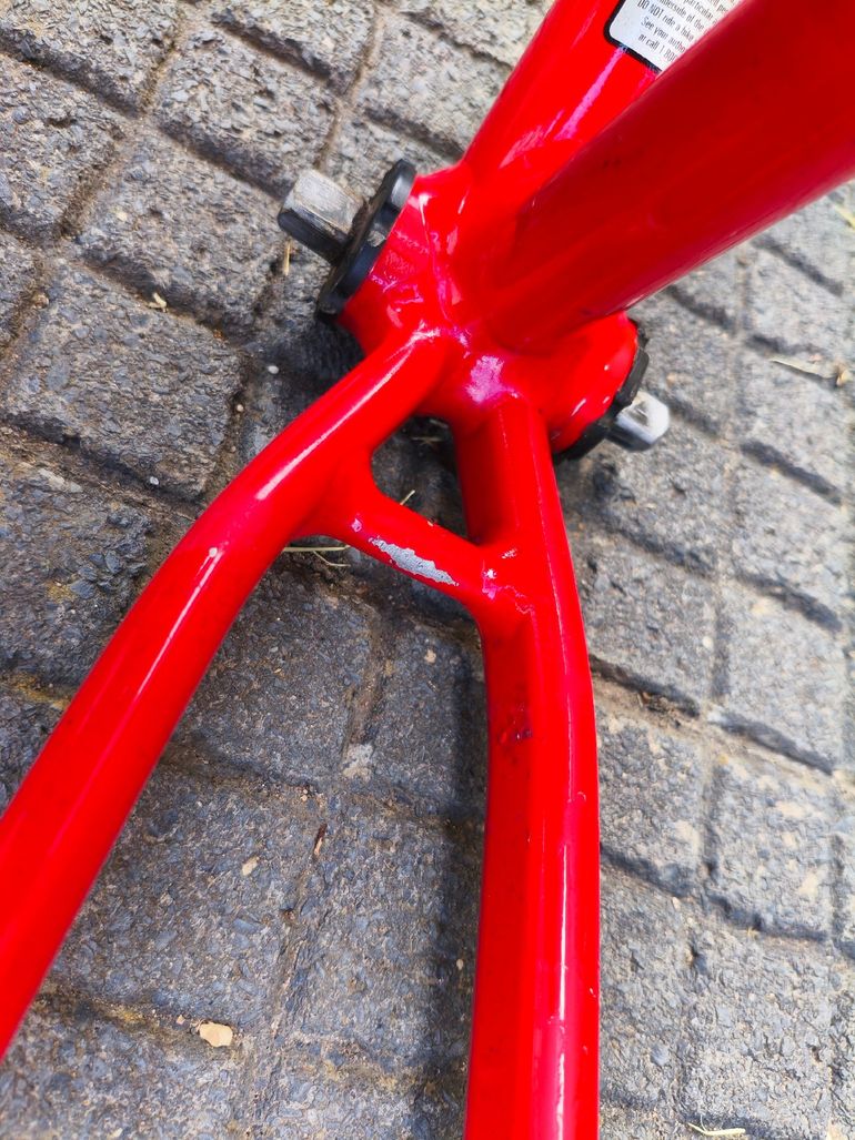 Gebrauchtes Cannondale Custom Frameset 1996 Mountainbike, Rot — Bild 7 von 10