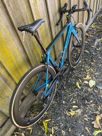 Used Time Alpe d'huez Frameset 2022 Road & Gravel, Blue — image 3 of 6