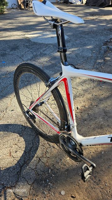 Used Trek Madone 6.9 2009 2009 Road & Gravel, White — image 4 of 4