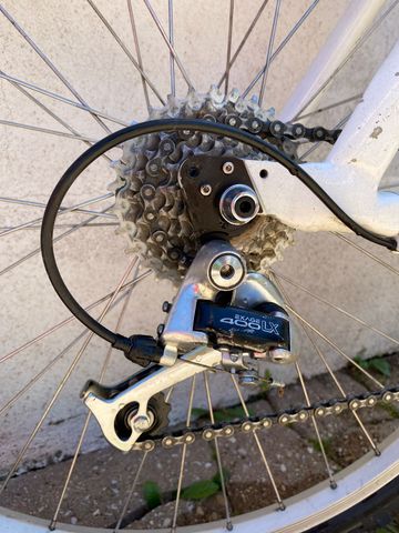 Used Cannondale Custom Shimano 105 1990 Mountainbike, White — image 4 of 8