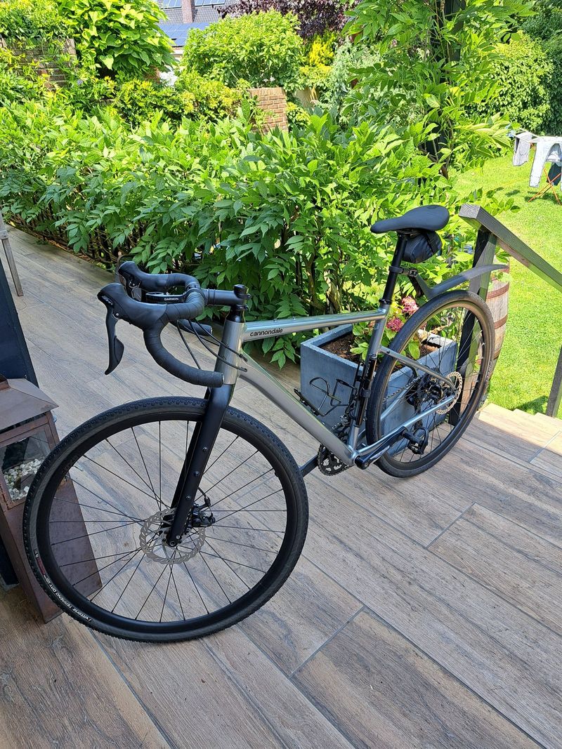 Used Cannondale Topstone 3 2023 2023 Road & Gravel, Light Gray — image 2 of 5