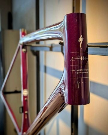 Used Specialized Aethos Frameset 2023 Road & Gravel, Red — image 6 of 6