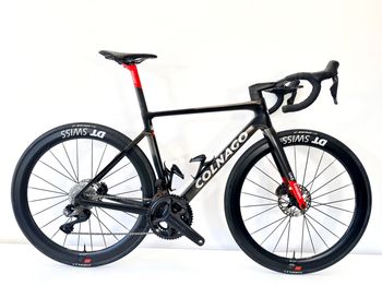Brugt Colnago V4Rs Disc Ultegra Di2 8100 w/Fulcrum Racing 600 Wheels 2024 2024 Road & Gravel