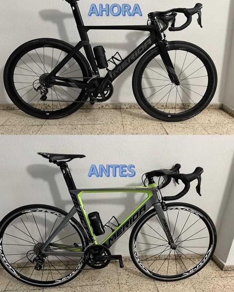 Gebrauchtes Merida Reacto Shimano Ultegra 2017 Road & Gravel, Schwarz — Bild 11 von 11
