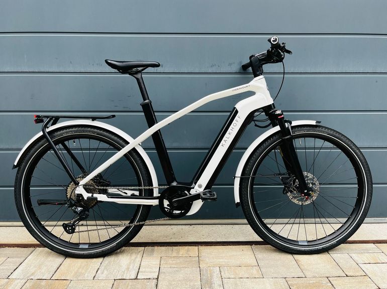 Gebrauchtes Kalkhoff Endeavour Shimano SLX Urban, Weiß — Bild 2 von 19