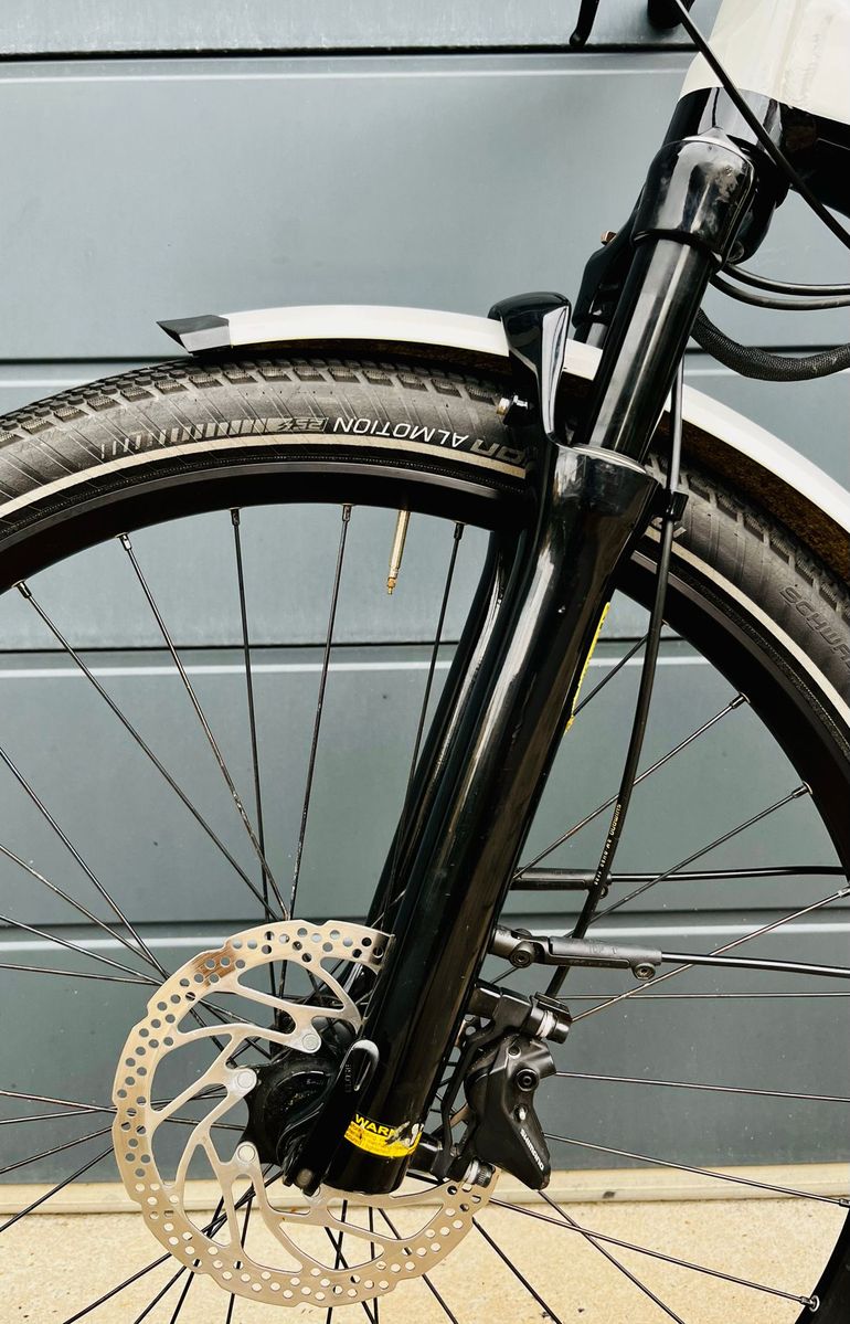 Gebrauchtes Kalkhoff Endeavour Shimano SLX Urban, Weiß — Bild 14 von 19