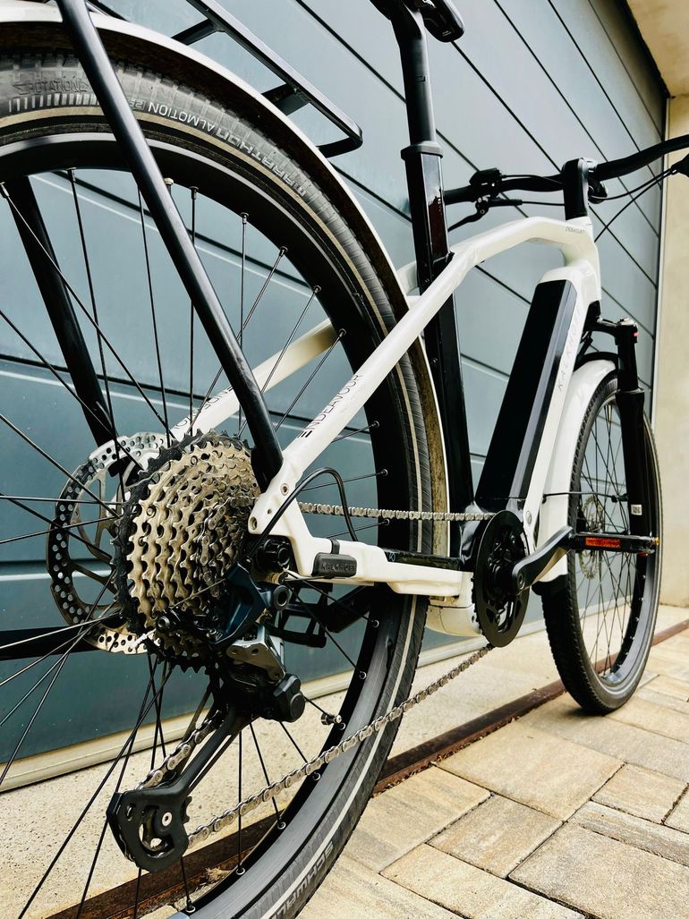 Gebrauchtes Kalkhoff Endeavour Shimano SLX Urban, Weiß — Bild 12 von 19