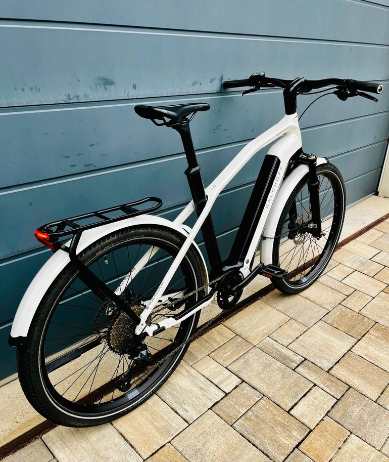 Gebrauchtes Kalkhoff Endeavour Shimano SLX Urban, Weiß — Bild 11 von 19