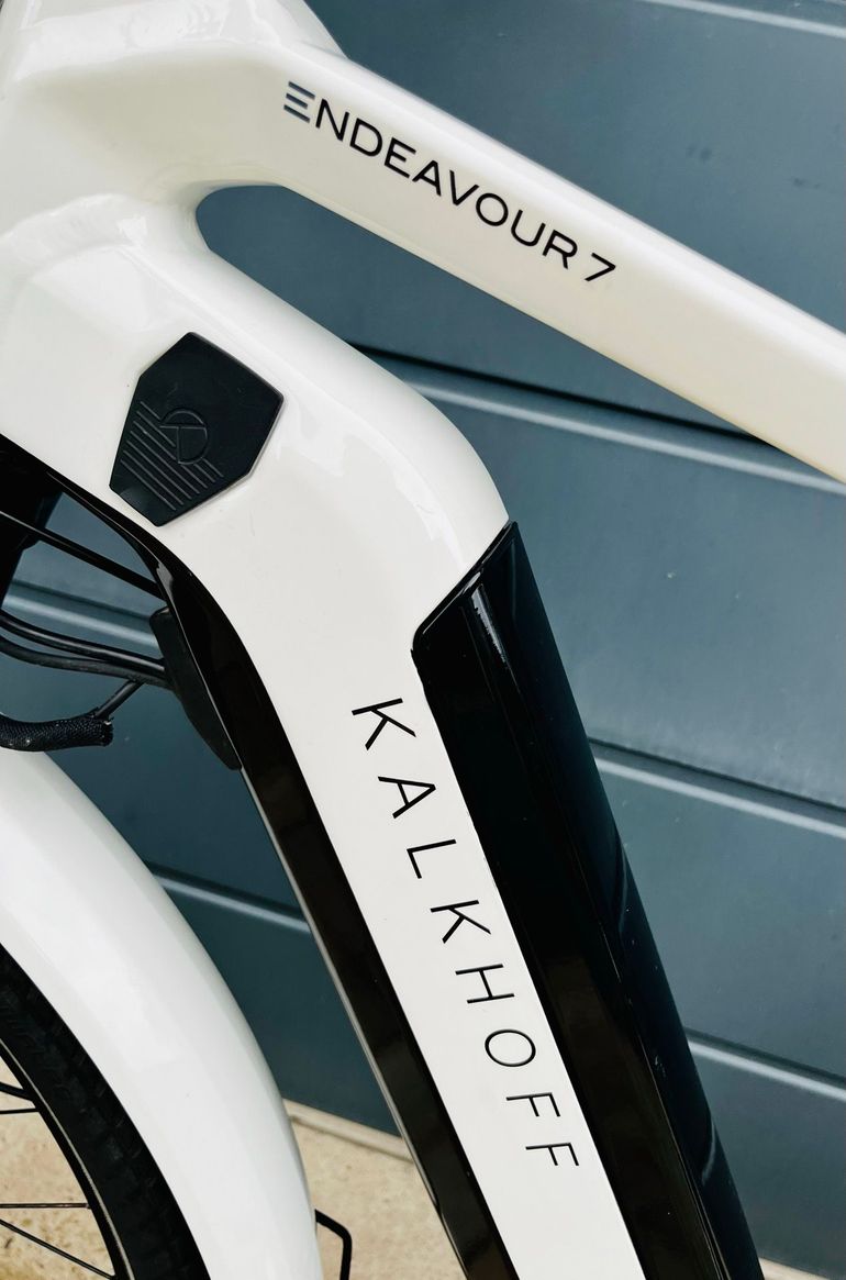 Gebrauchtes Kalkhoff Endeavour Shimano SLX Urban, Weiß — Bild 16 von 19