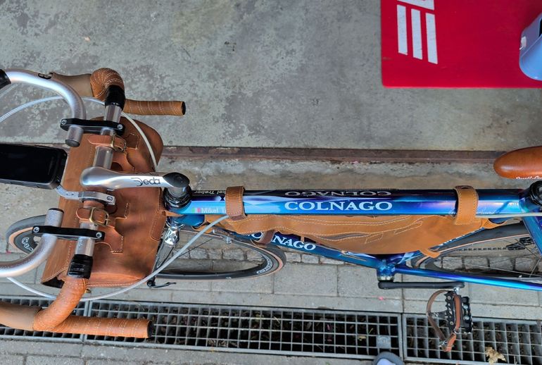 Gebrauchtes Colnago Master Campagnolo Centaur 1991 Road & Gravel, Blau — Bild 4 von 16