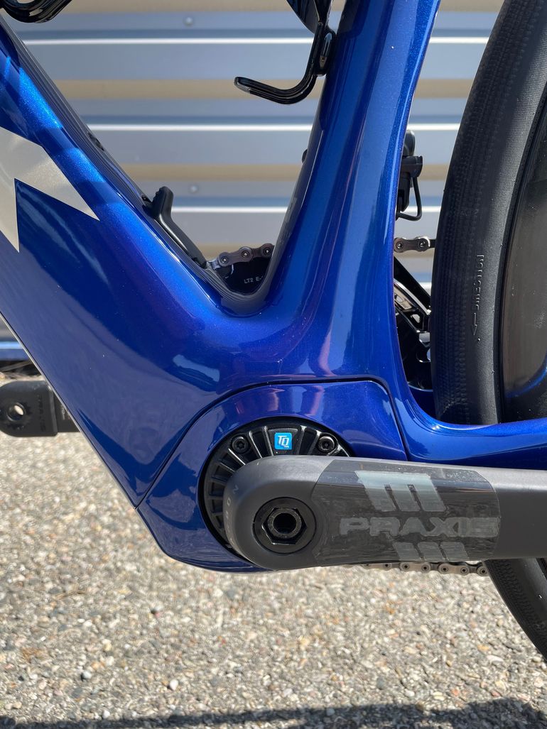 Gebrauchtes Trek Domane+ SLR 7 2024 2024 Road & Gravel, Blau — Bild 6 von 7