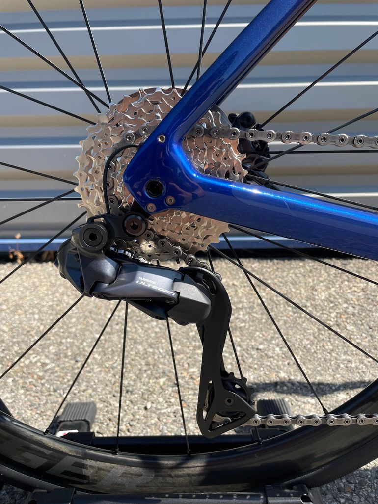 Gebrauchtes Trek Domane+ SLR 7 2024 2024 Road & Gravel, Blau — Bild 4 von 7