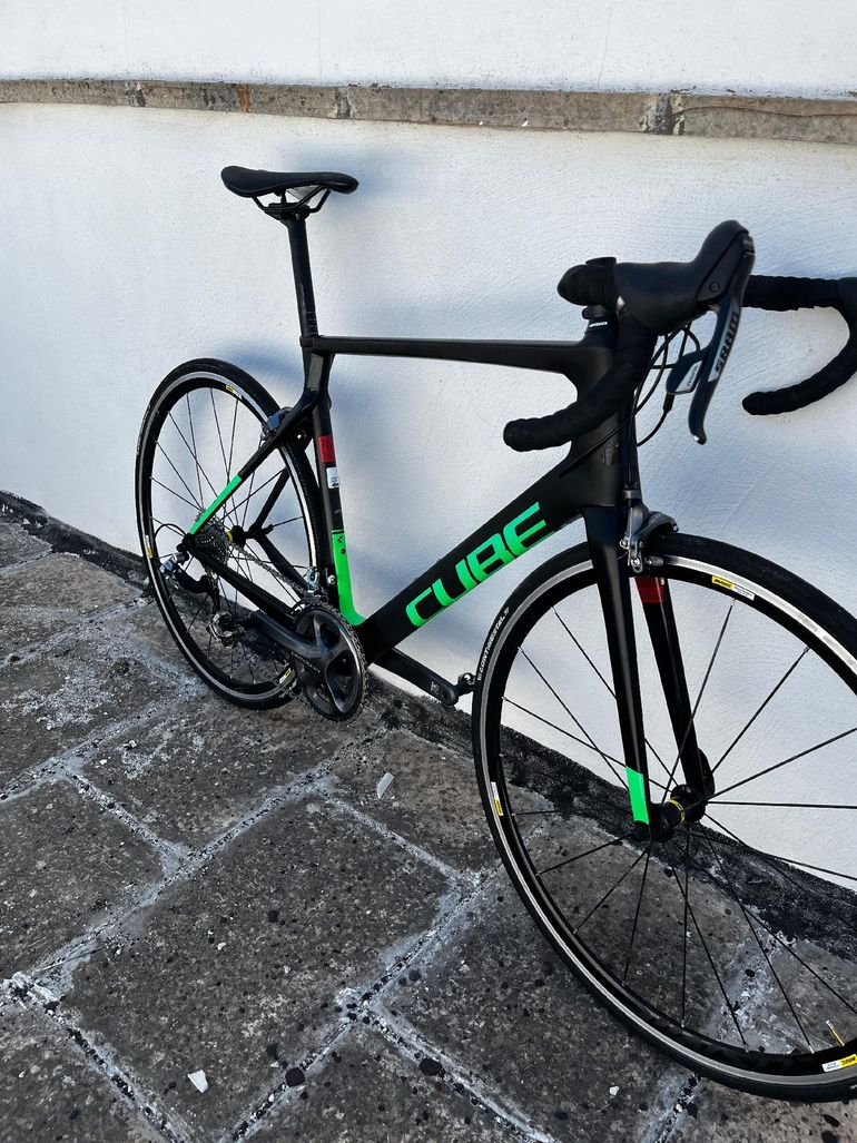 CUBE Cross SRAM Rival 2018 Road & Gravel usato, Verde — immagine 2 di 7