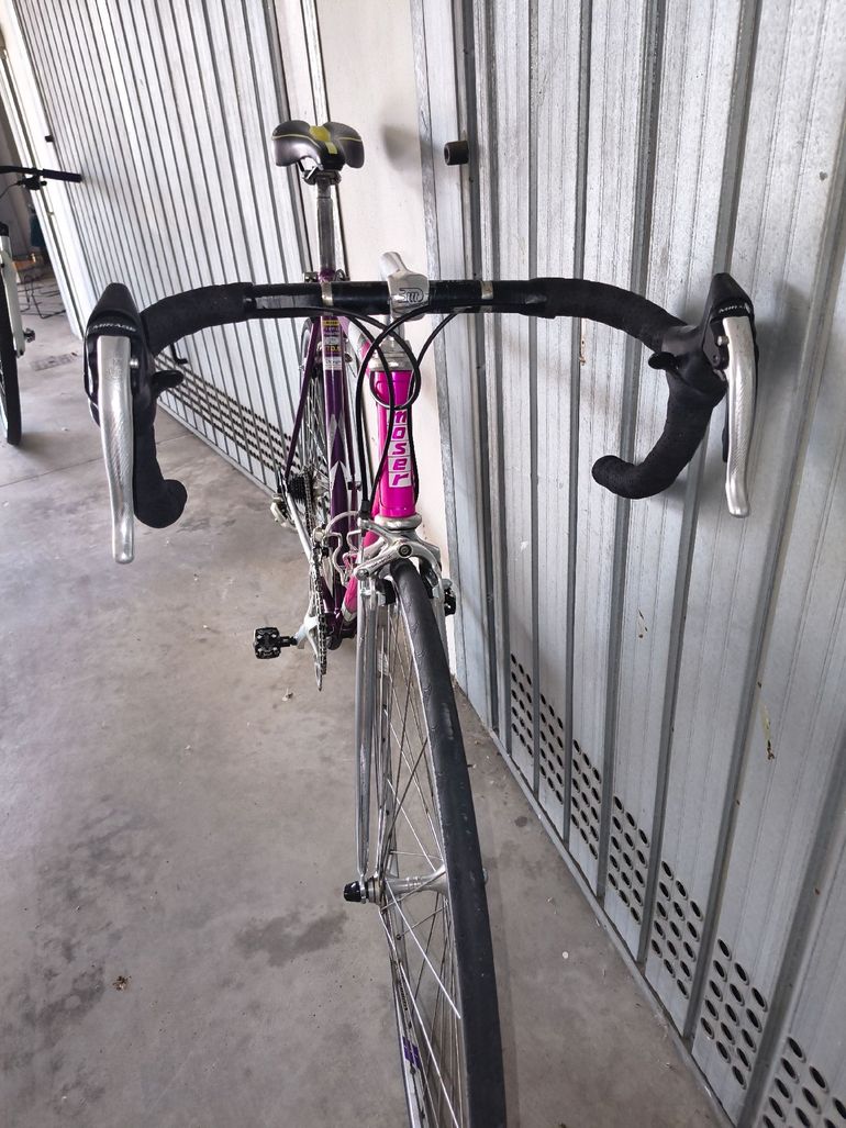 Francesco Moser Classe Frameset 1993 Road & Gravel de segunda mano, Morado — imagen 2 de 7