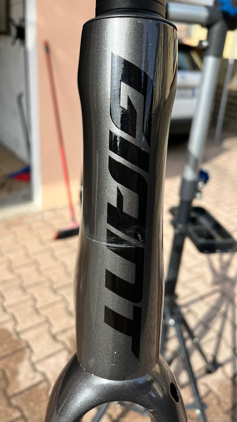 Brugt Giant TCR Advanced Disc 1 Pro Compact 2022 Frameset 2022 Road & Gravel — billede 20 af 20