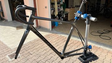 Gebrauchtes Giant TCR Advanced Disc 1 Pro Compact 2022 Frameset 2022 Road & Gravel, Schwarz — Bild 10 von 16