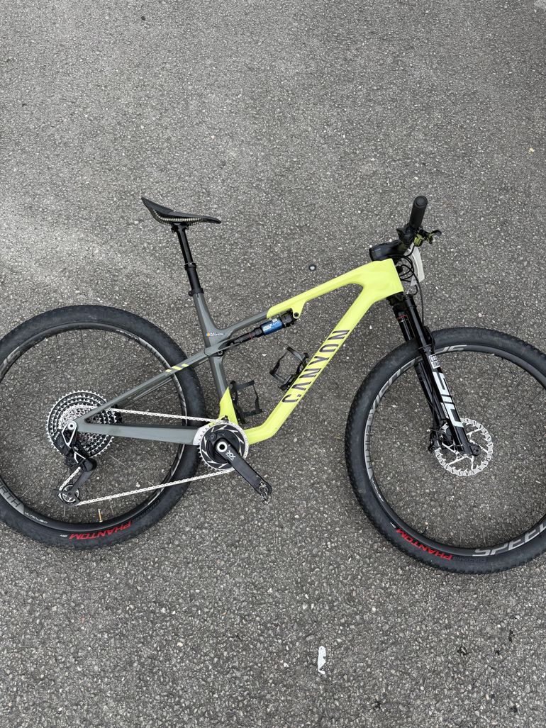 Gebrauchtes Canyon Lux World Cup 2025 Mountainbike, Grün — Bild 3 von 6