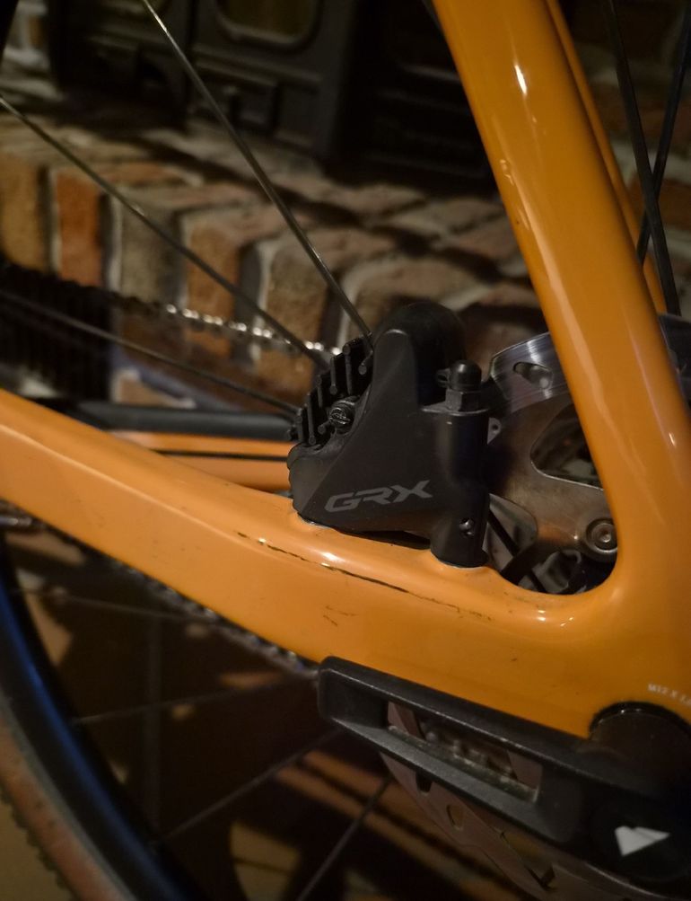 Canyon Grizl CF SL 6 2022 2022 Road & Gravel usato, Arancione — immagine 6 di 7