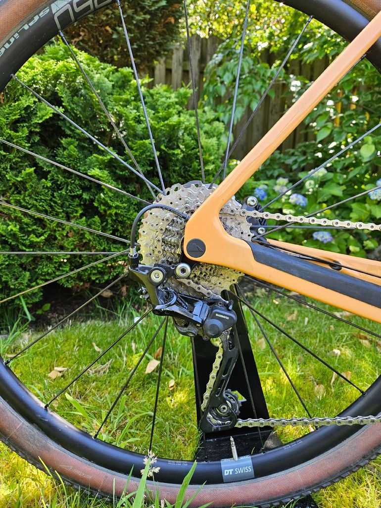 Canyon Grizl CF SL 6 2022 2022 Road & Gravel usato, Arancione — immagine 3 di 7