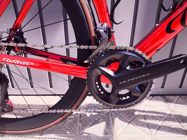 Gebrauchtes Wilier Filante Shimano Ultegra Di2 2024 Road & Gravel, Rot — Bild 3 von 9