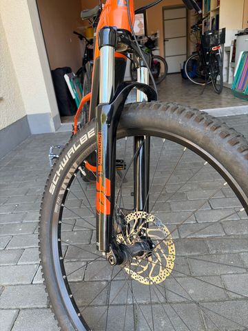 Haibike AllTrack 6 27.5 2023 2023 Mountainbike usato, Arancione — immagine 5 di 6