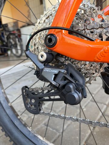 Haibike AllTrack 6 27.5 2023 2023 Mountainbike usato, Arancione — immagine 6 di 6