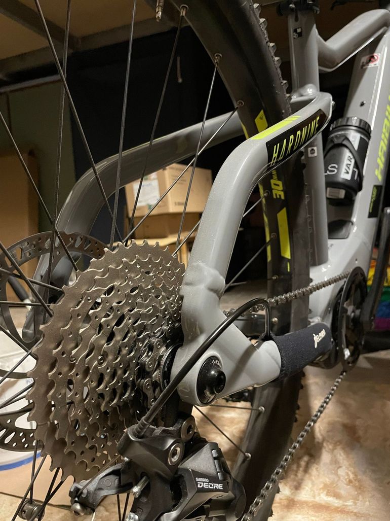 Gebrauchtes Haibike HardNine 6 2024 2024 Mountainbike, Hellgrau, 29 — Bild 12 von 13