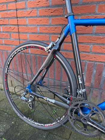 Cinelli Custom Campagnolo Record 2002 Road & Gravel d'occasion — image 4 sur 4