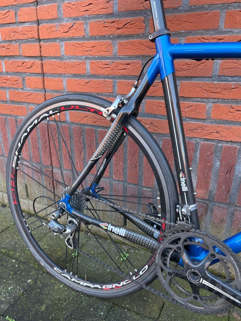 Cinelli Custom Campagnolo Record 2002 Road & Gravel d'occasion — image 4 sur 4