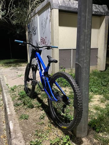 Gebrauchtes Canyon Sender AL 6.0 2018 2018 Mountainbike, Blau, 27.5 — Bild 3 von 4