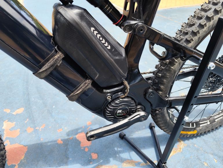 Gebrauchtes Olympia Karbo 2024 Mountainbike, Schwarz — Bild 7 von 8