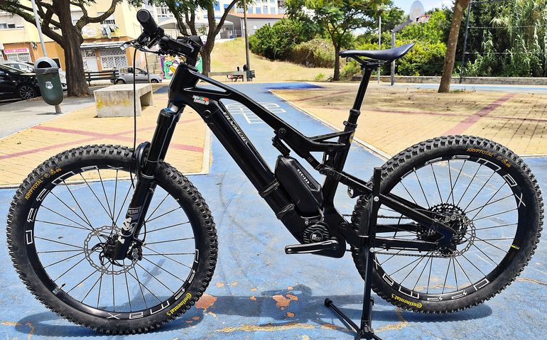 Gebrauchtes Olympia Karbo 2024 Mountainbike, Schwarz — Bild 4 von 8