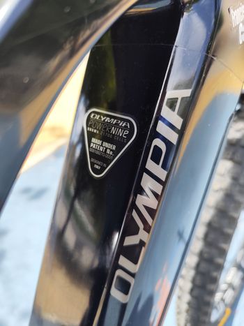 Gebrauchtes Olympia Karbo 2024 Mountainbike, Schwarz — Bild 8 von 8