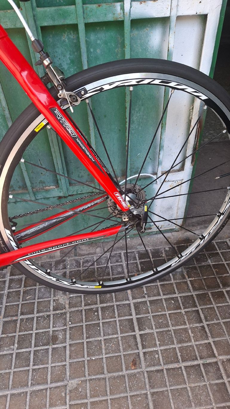 Used Time Custom SRAM Red 2011 Road & Gravel, Red — image 12 of 14