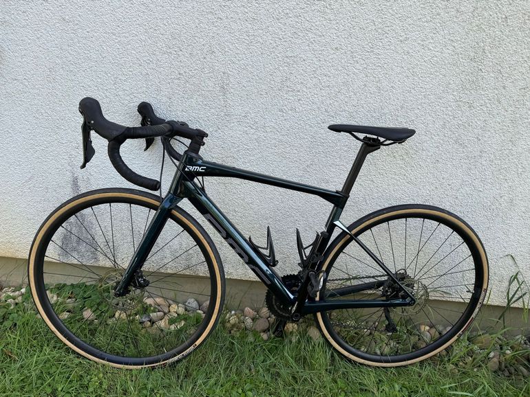 Used BMC Roadmachine SEVEN 2022 2022 Road & Gravel, Green — image 8 of 10