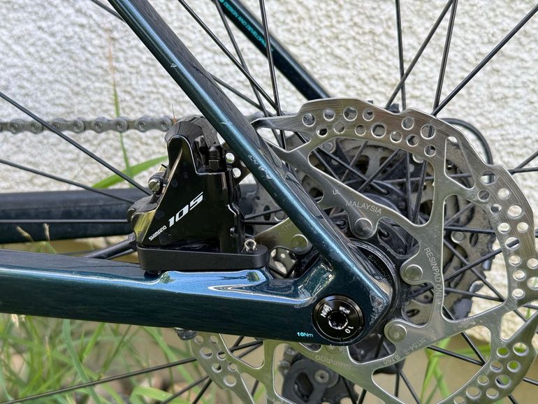 Used BMC Roadmachine SEVEN 2022 2022 Road & Gravel, Green — image 7 of 10