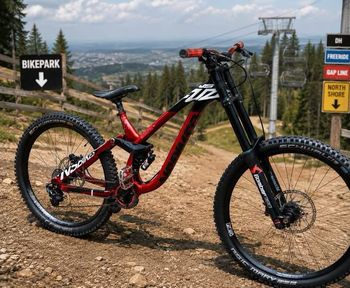 Used NS Fuzz 2 2018 2018 Mountainbike, Red, 27.5 — image 4 of 4