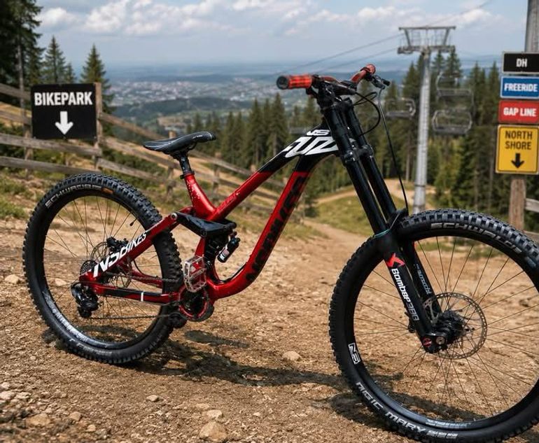 Used NS Fuzz 2 2018 2018 Mountainbike, Red, 27.5 — image 4 of 4
