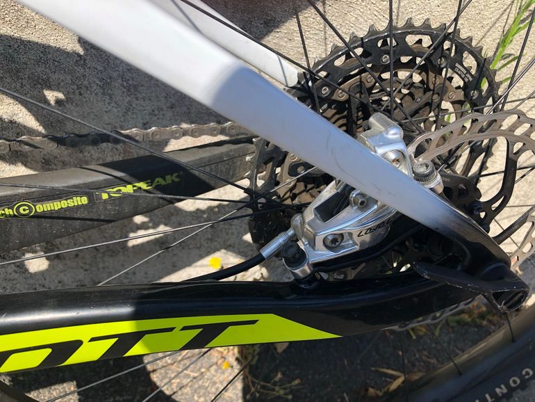 Used Scott Spark SRAM GX Eagle AXS 2019 Mountainbike, White — image 3 of 5