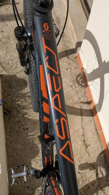 Gebrauchtes Scott Aspect 930 black/orange 2019 2019 Mountainbike, Schwarz, 29 — Bild 7 von 13