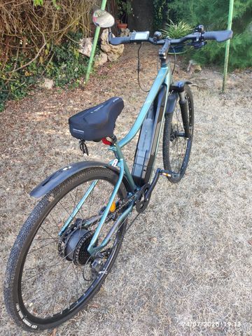 Used DECATHLON Custom Shimano Dura Ace 2023 Mountainbike, Green — image 5 of 6