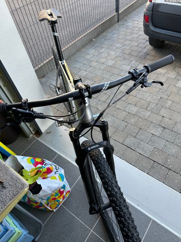 Used Canyon Exceed CF 5 2024 2024 Mountainbike, Light Gray, 29 — image 4 of 5