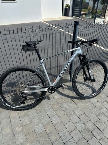 Used Canyon Exceed CF 5 2024 2024 Mountainbike, Light Gray, 29 — image 2 of 5