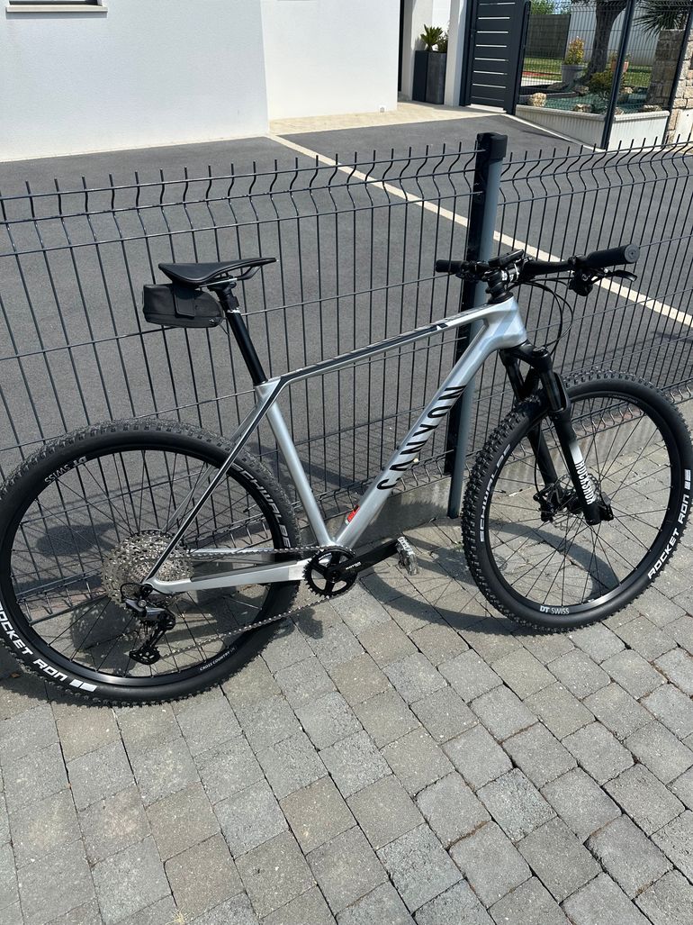 Used Canyon Exceed CF 5 2024 2024 Mountainbike, Light Gray, 29 — image 2 of 5