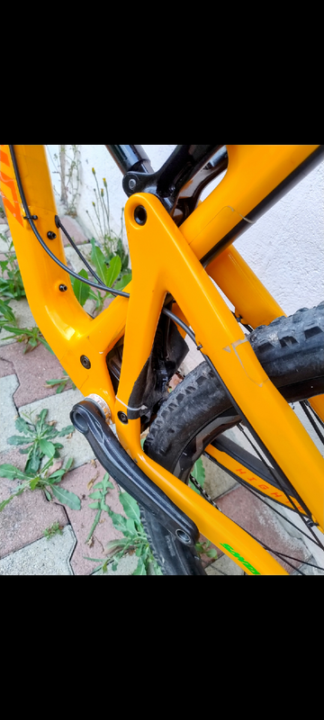 Santa Cruz Hightower C R 2018 2018 Mountainbike de segunda mano, Naranja — imagen 7 de 9
