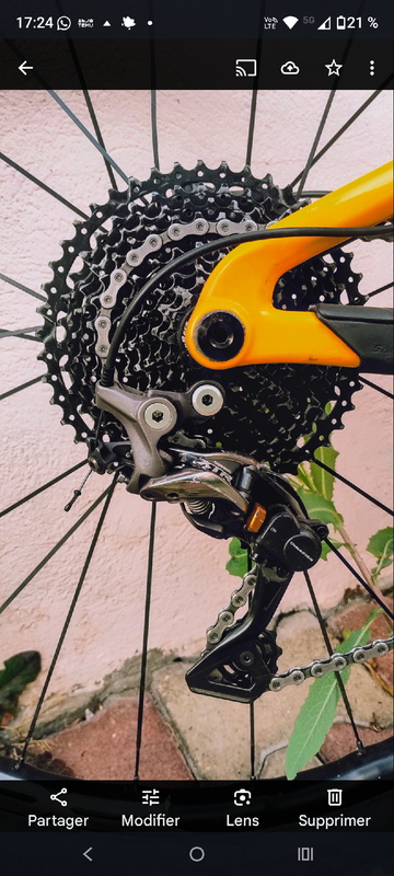 Santa Cruz Hightower C R 2018 2018 Mountainbike de segunda mano, Naranja — imagen 9 de 9