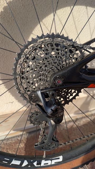 Used KTM Scarp SRAM X01 Eagle AXS 2022 Mountainbike, Black — image 17 of 22